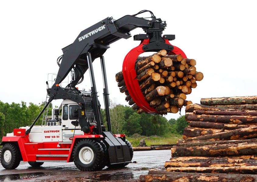 Svetruck logstacker